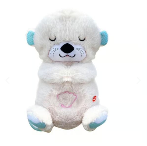 Peluche Nutria Dormilon Crema